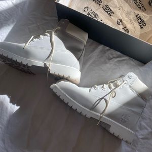 Timberland Limited Release White Boot